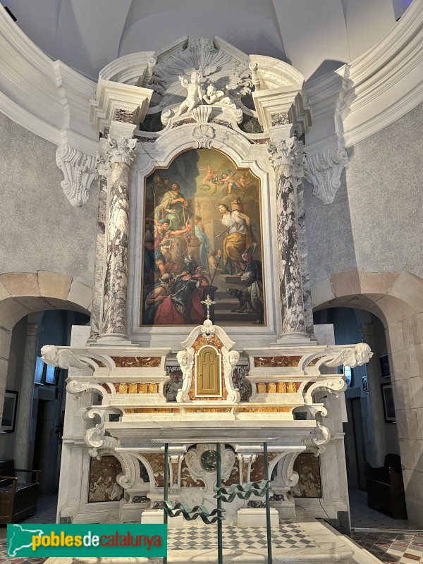 Lloret de Mar - Santuari de Santa Cristina. Altar Major (Foto: Albert Esteves, 2025) Lloret de Mar - Santuari de Santa Cristina. Altar Major