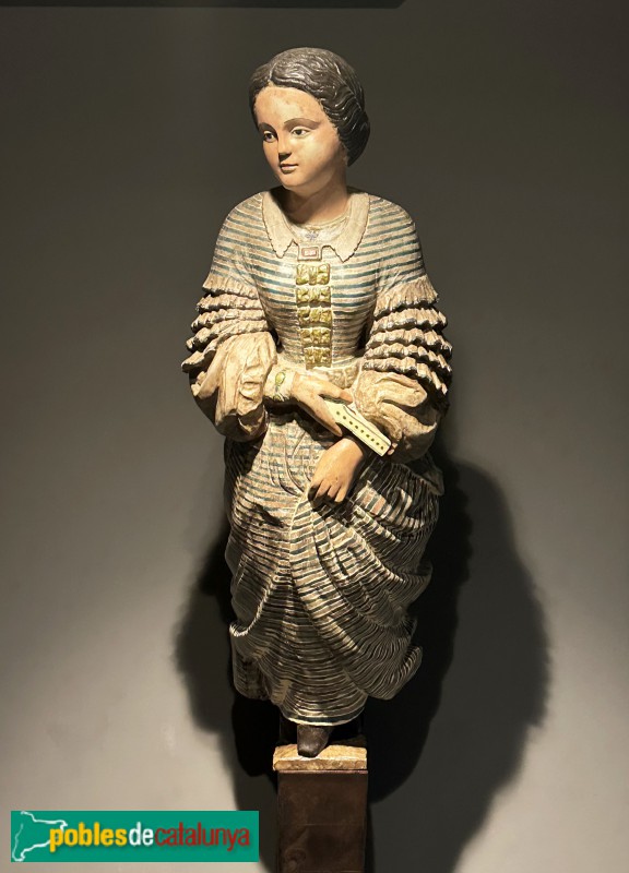 Lloret de Mar - Museu del Mar. Mascaró de proa (Foto: Albert Esteves, 2025) Lloret de Mar - Museu del Mar. Mascaró de proa