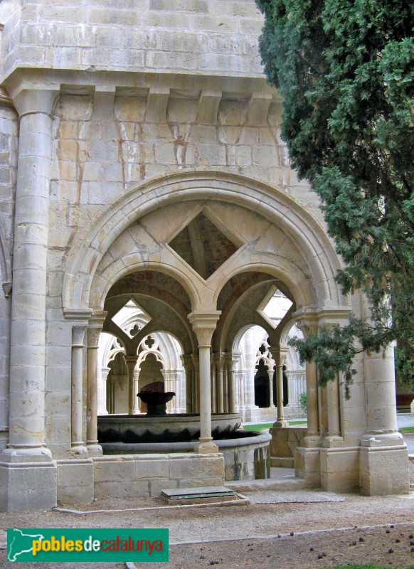 Monestir de Poblet - Brollador (Foto: Albert Esteves, 2009) Monestir de Poblet - Brollador