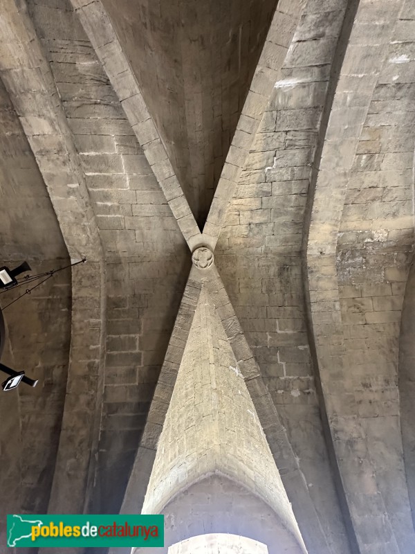 Monestir de Poblet - Sala dels cups (Foto: Albert Esteves, 2025) Monestir de Poblet - Sala dels cups