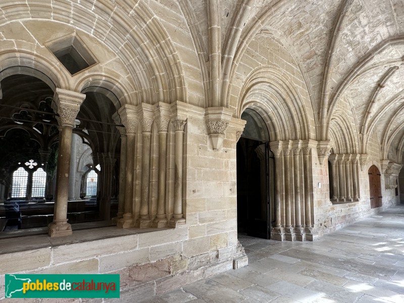 Monestir de Poblet - Sala capitular (Foto: Albert Esteves, 2025) Monestir de Poblet - Sala capitular