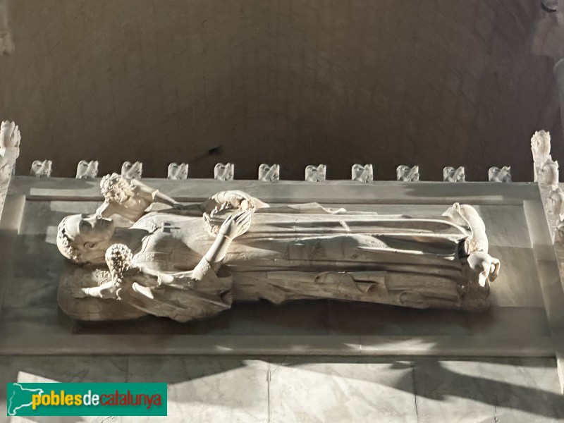 Monestir de Poblet - Sepulcres reials. Marta d'Armanyac