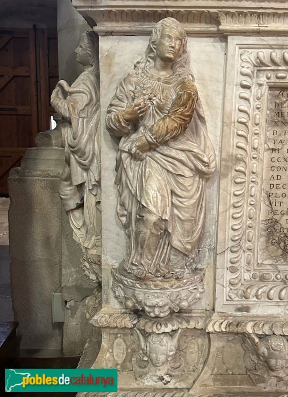 Monestir de Poblet - Sepulcre del rei Alfons el Magnànim