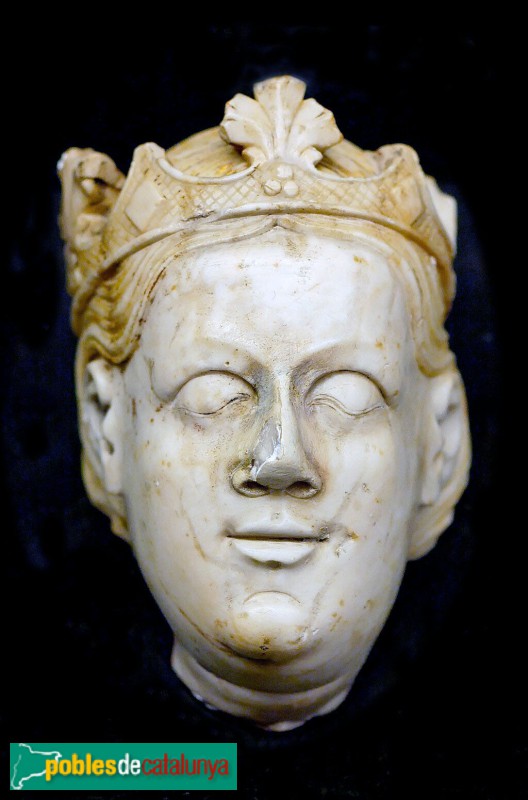 Monestir de Poblet - Sepulcres reials.  Musée National du Moyen Age, París