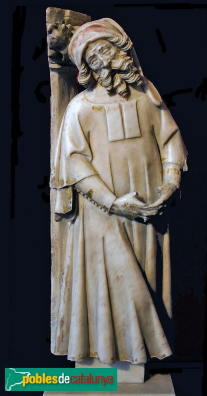 Monestir de Poblet - Sepulcres reials. Museu del Llouvre, París