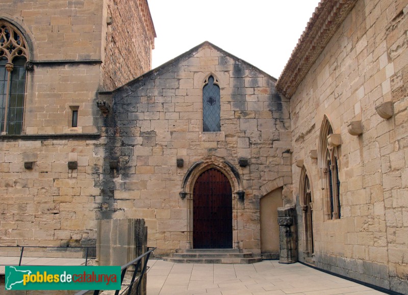 Monestir de Poblet - Palau del Rei Martí, Capella del plalau (Foto: Enfo CC BY-SA 3.0, 2012) Monestir de Poblet - Palau del Rei Martí, Capella del plalau