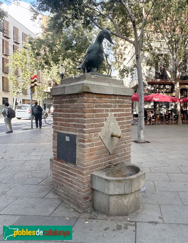 Barcelona - Font de l'Ànec (Foto: Albert Esteves, 2025) Barcelona - Font de l'Ànec