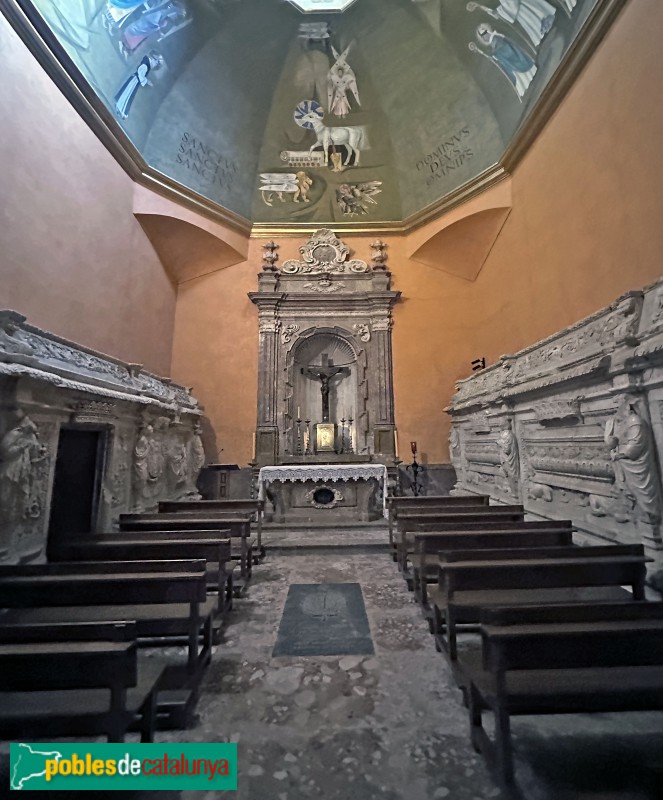 Monestir de Poblet - Capella del Santíssim o de les Relíquies
