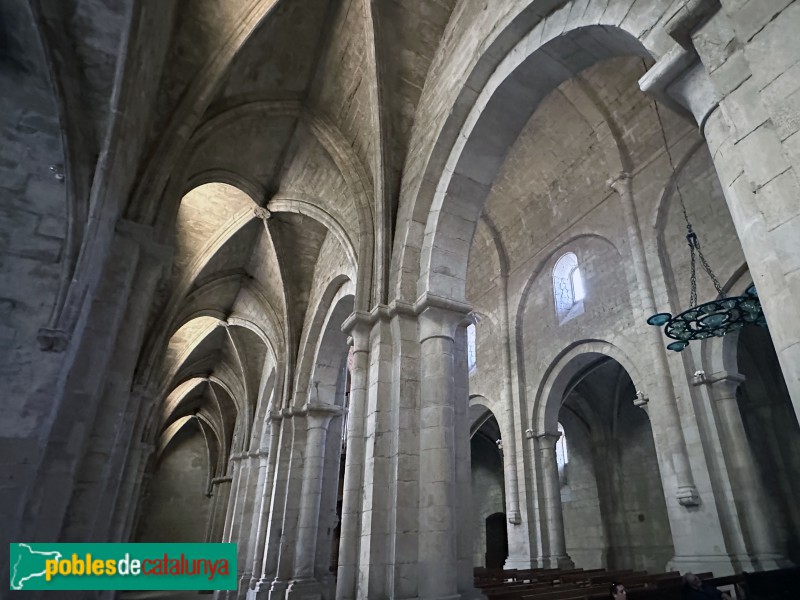 Monestir de Poblet - Església de Santa Maria (Foto: Albert Esteves, 2025) Monestir de Poblet - Església de Santa Maria