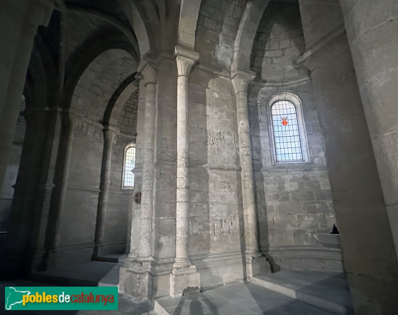 Monestir de Poblet - Església de Santa Maria (Foto: Albert Esteves, 2025) Monestir de Poblet - Església de Santa Maria