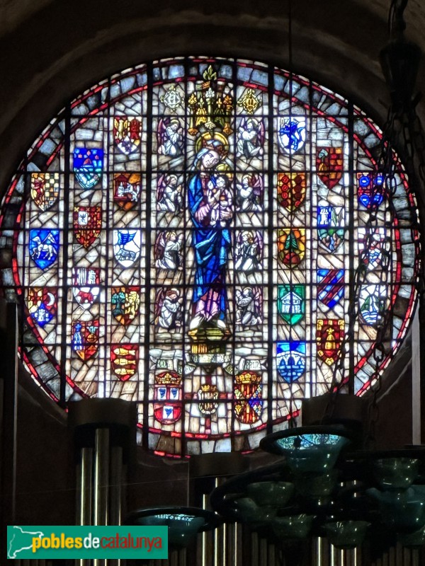 Monestir de Poblet - Església de Santa Maria. Rosassa (Foto: Albert Esteves, 2025) Monestir de Poblet - Església de Santa Maria. Rosassa