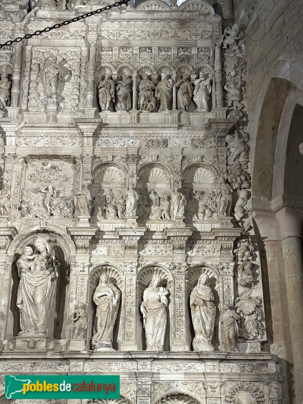 Monestir de Poblet - Retaule major