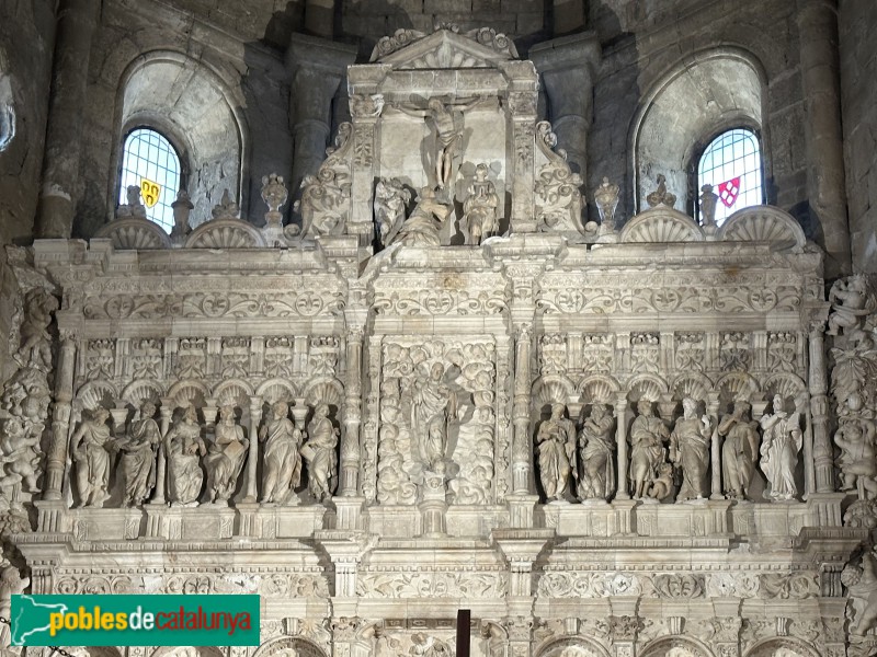 Monestir de Poblet - Retaule major