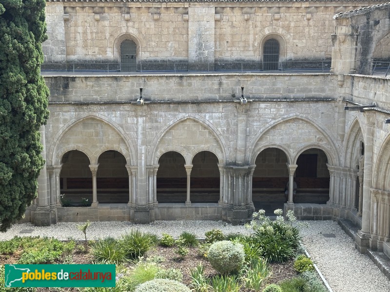 Monestir de Poblet - Claustre (Foto: Albert Esteves, 2025) Monestir de Poblet - Claustre