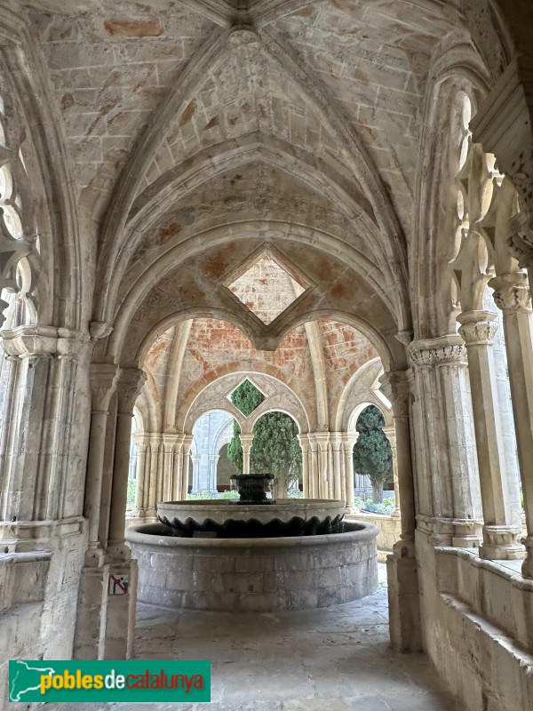 Monestir de Poblet - Brollador (Foto: Albert Esteves, 2025) Monestir de Poblet - Brollador