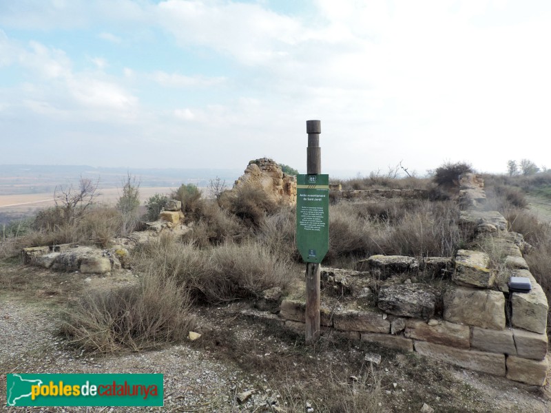 Juneda - Restes del castell de Vinferri