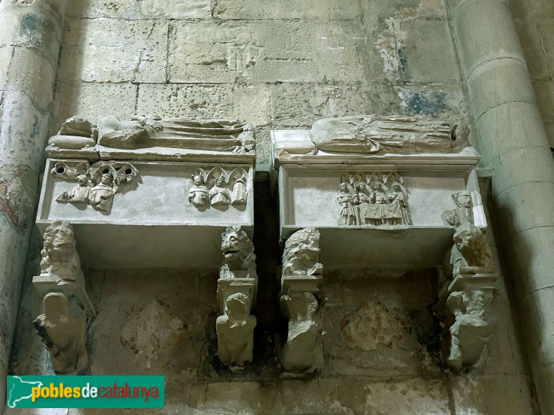 Monestir de Poblet - Osseres d'infants reials