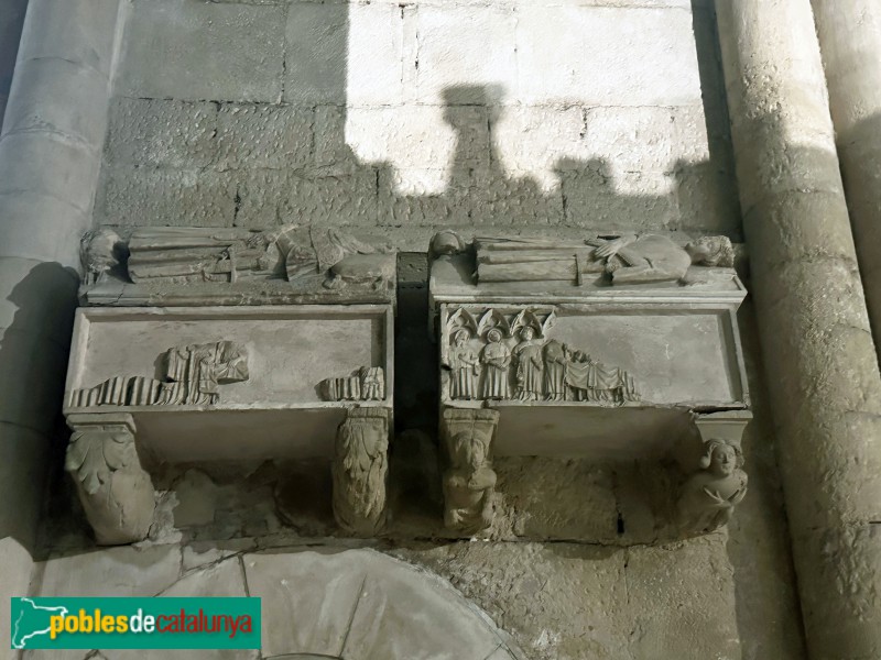 Monestir de Poblet - Osseres d'infants reials