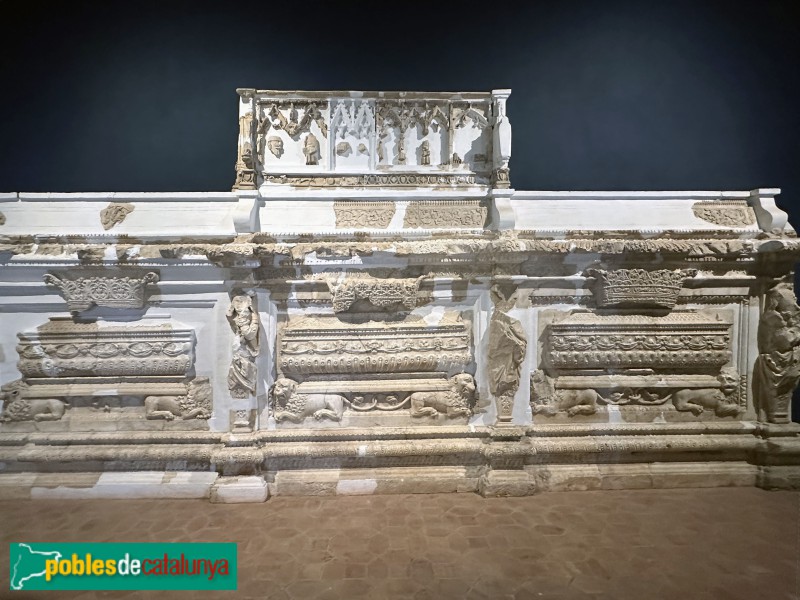 Monestir de Poblet - Museu. Panteó dels Aragó-Cardona (Foto: Albert Esteves, 2025) Monestir de Poblet - Museu. Panteó dels Aragó-Cardona
