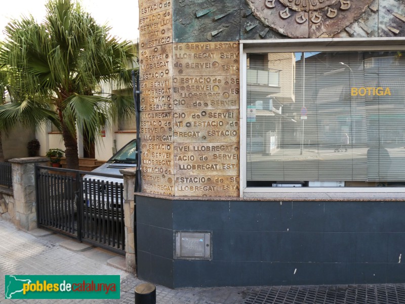 Sant Vicenç dels Horts - Mural de l'Estació de Servei