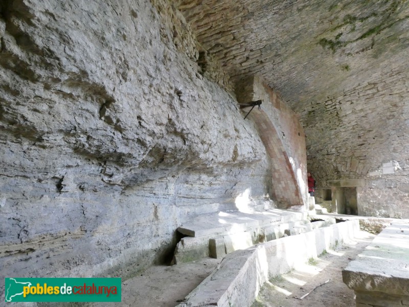 Castellterçol - Rentador de llana del Roquer (Foto: Valentí Pons, 2025) Castellterçol - Rentador de llana del Roquer