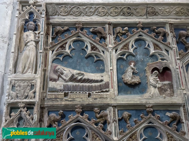 Motblanc - Retaule de Sant Bernat i Sant Bernabé (Foto: Albert Esteves, 2025) Motblanc - Retaule de Sant Bernat i Sant Bernabé