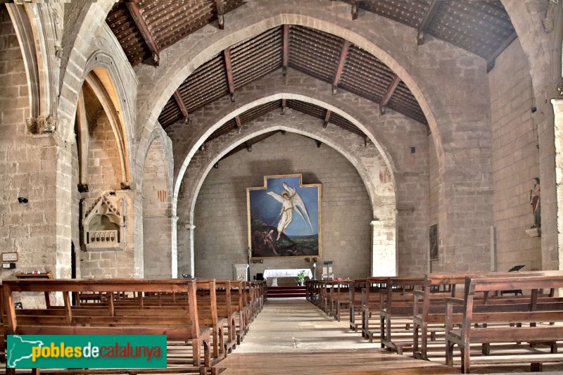 Montblanc - Església de Sant Miquel (Foto: Vicenç Valcárcel, 2021) Montblanc - Església de Sant Miquel