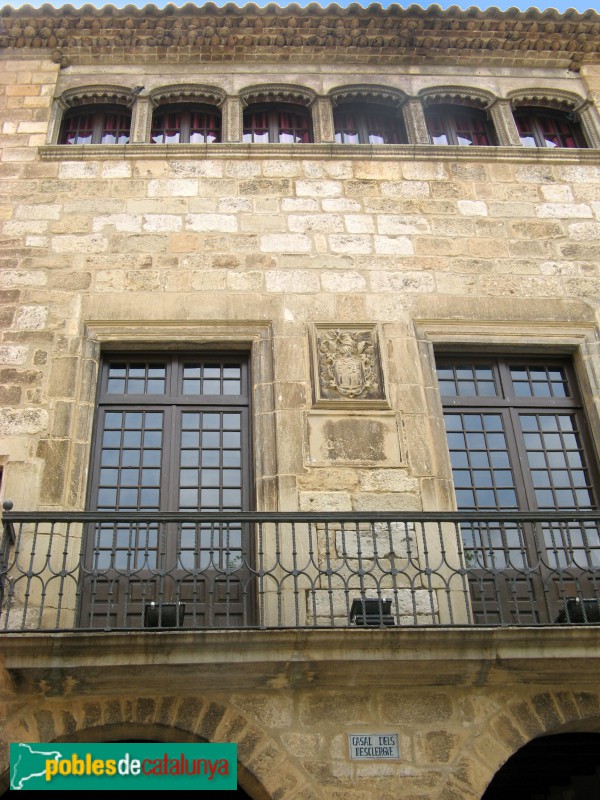 Montblanc - Casa Desclergue (Foto: Albert Esteves, 2009) Montblanc - Casa Desclergue