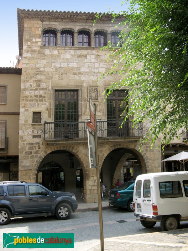 Montblanc - Casa Desclergue (Foto: Albert Esteves, 2009) Montblanc - Casa Desclergue