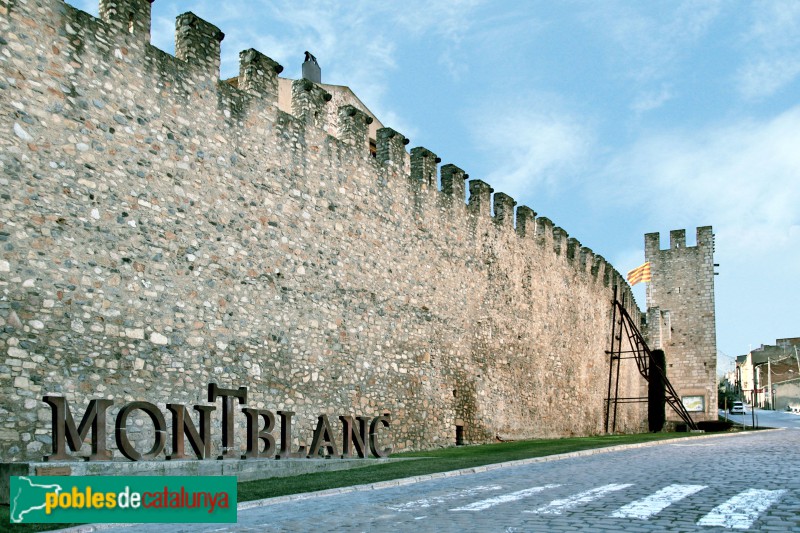 Montblanc - Muralla (Foto: Vicenç Valcárcel, 2022) Montblanc - Muralla