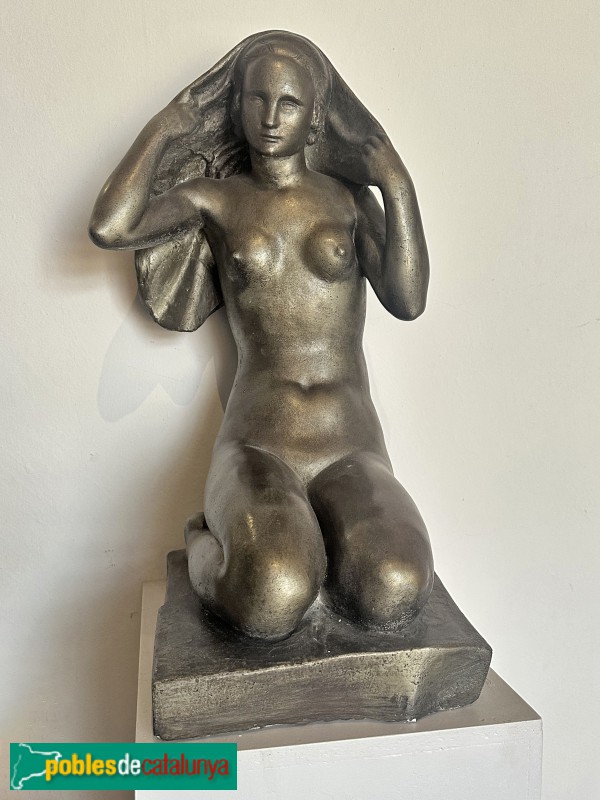 Montblanc - Museu d'Art Frederic Marès. Joventut (Frederic Marès, bronze, 1933) (Foto: Albert Esteves, 2025) Montblanc - Museu d'Art Frederic Marès. Joventut (Frederic Marès, bronze, 1933)