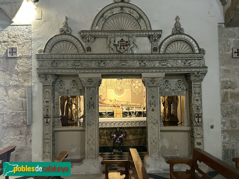 Montblanc - Santuari de la M.D. de la Serra. Capella renaixentista (Foto: Albert Esteves, 2025) Montblanc - Santuari de la M.D. de la Serra. Capella renaixentista