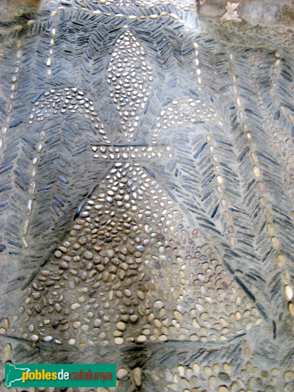 Montblanc - Hospital de Santa Magdalena, paviment original