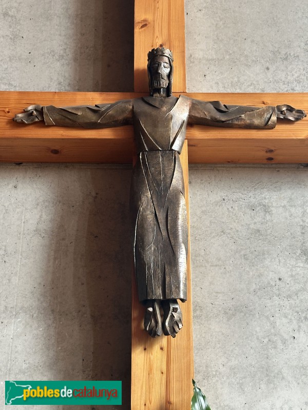 Girona - Església de Santa Eugènia. Santcrist