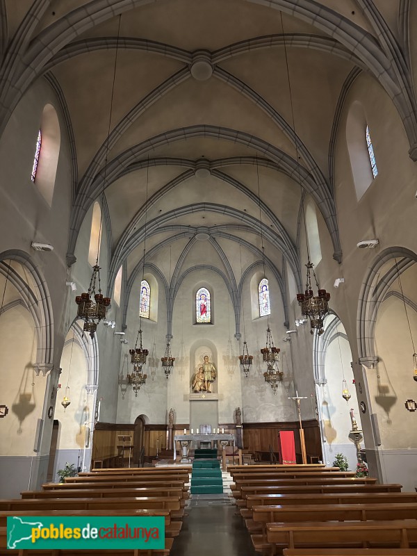 Sant Just Desvern - Església dels sants Just i Pastor (Foto: Albert Esteves, 2025) Sant Just Desvern - Església dels sants Just i Pastor