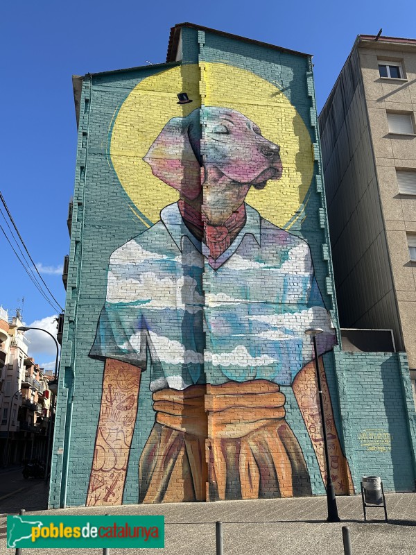 Girona - Mural Silenci