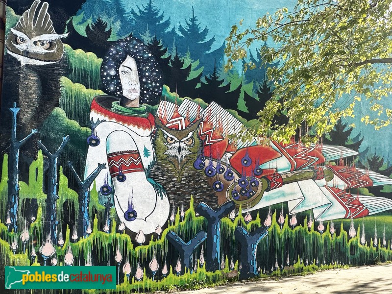 Girona - Mural <i>Mare Natura</i>