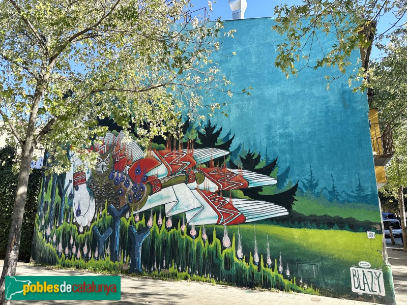 Girona - Mural <i>Mare Natura</i>