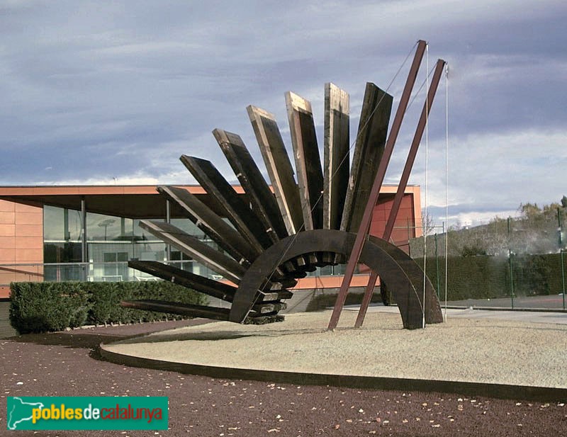 Girona - Escultura <i>Afany</i>