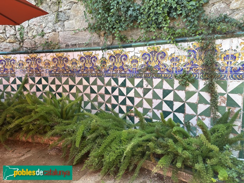 Barcelona - Font del Gat. Mosaic