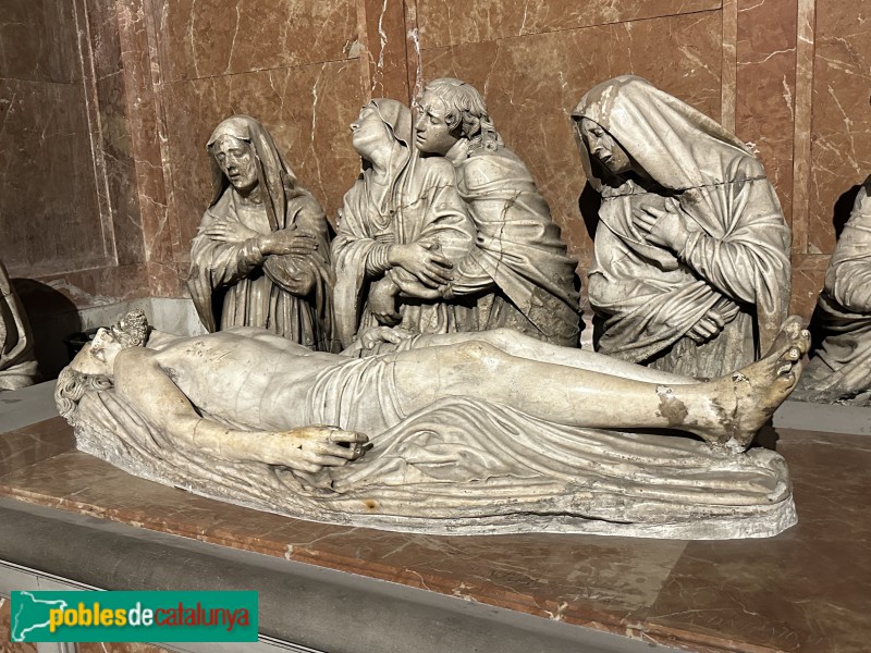 Terrassa - Basílica del Sant Esperit. Grup del Sant Enterrament