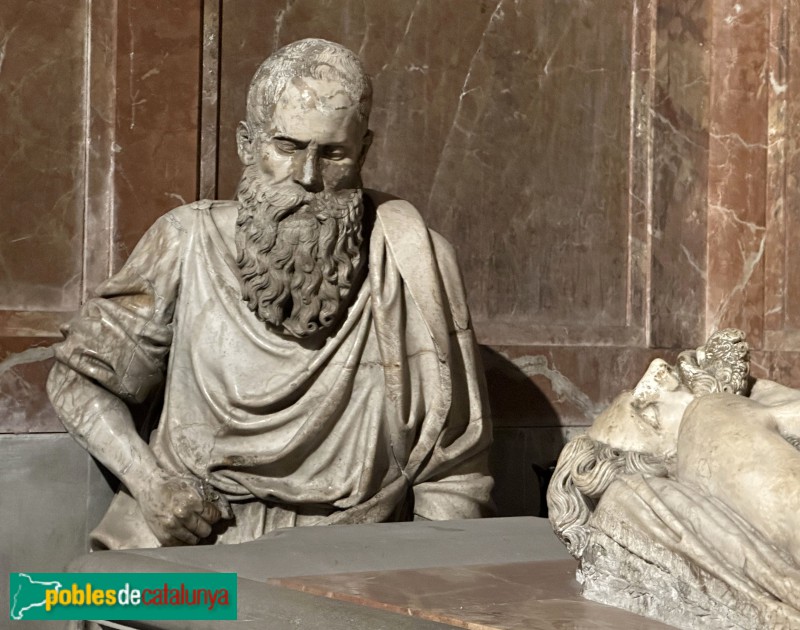 Terrassa - Basílica del Sant Esperit. Grup del Sant Enterrament