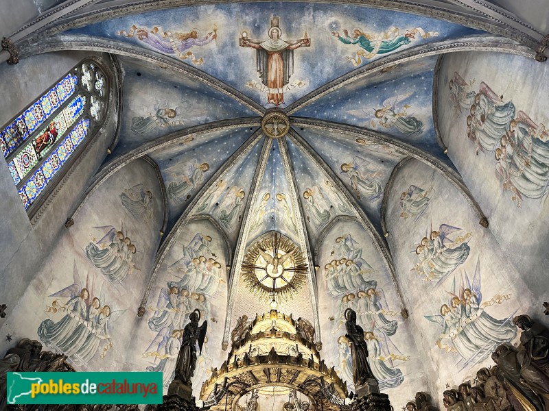 Terrassa - Basílica del Sant Esperit. Presbiteri