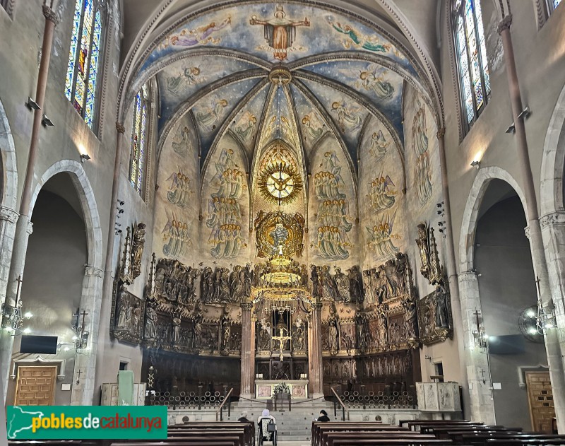 Terrassa - Basílica del Sant Esperit. Presbiteri