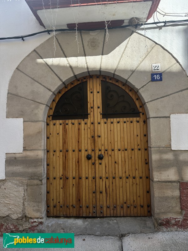 Aspa - Portal del carrer Major