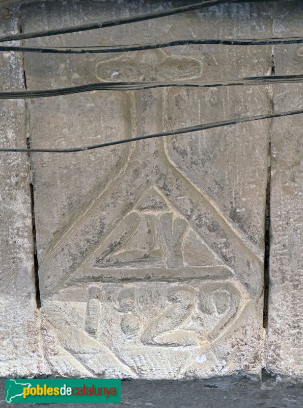 Aspa - Carrer Major. Detall