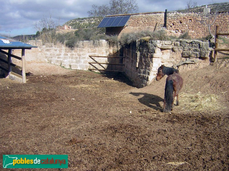 Aspa - Molí del Monner. Antiga bassa
