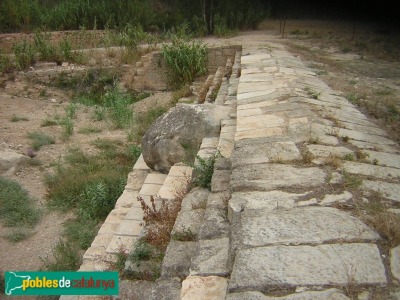 Alfés - Resclosa petita del riu Set