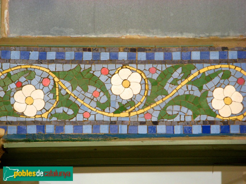 Terrassa - Cal Sastre d'Olesa, detall