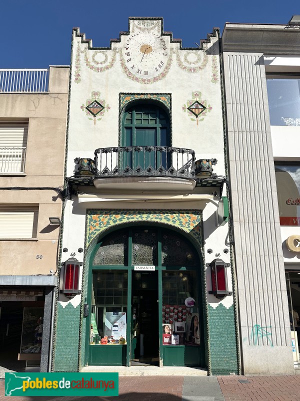 Terrassa - Antiga Confiteria Vídua Carné (Farmàcia Albiñana)